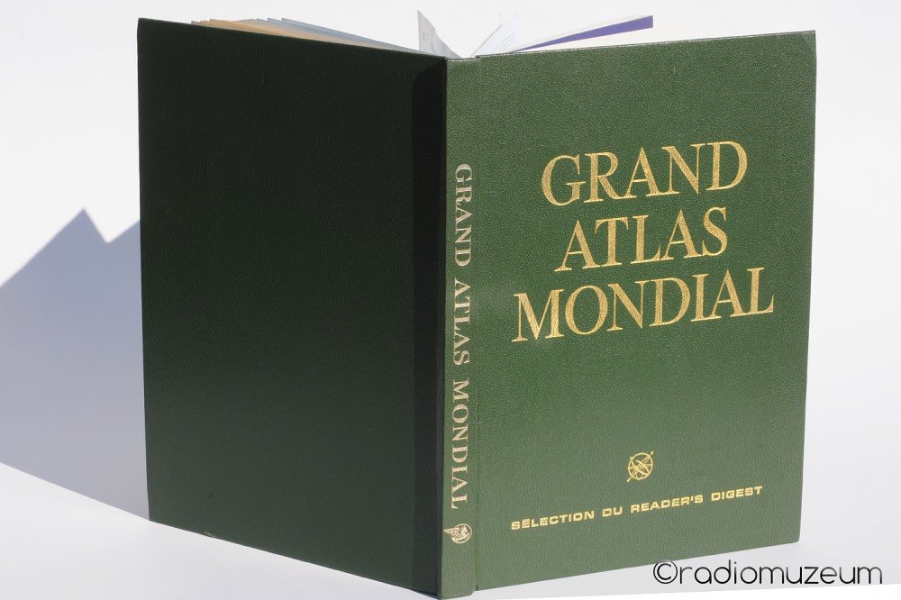 Grand Atlas Mondial, France, 1975 – Большой Всемирный Атлас, Франция, 1975